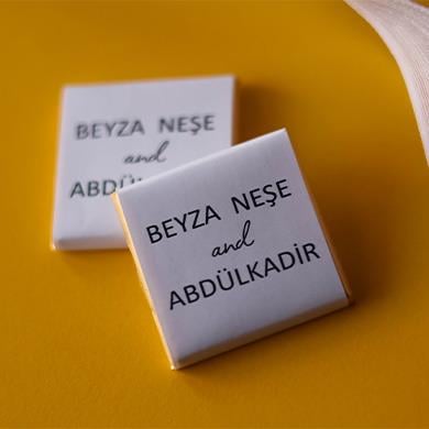 İsme Özel Dökme Çikolata