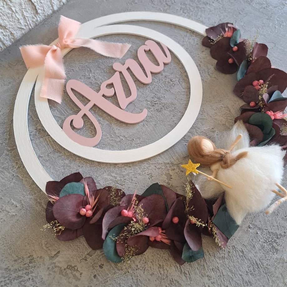 Kız Bebek Kapı Süsü