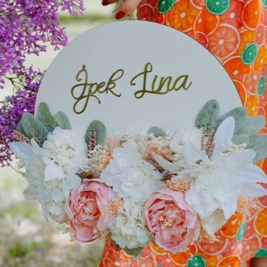 Kız Bebek Kapı Süsü