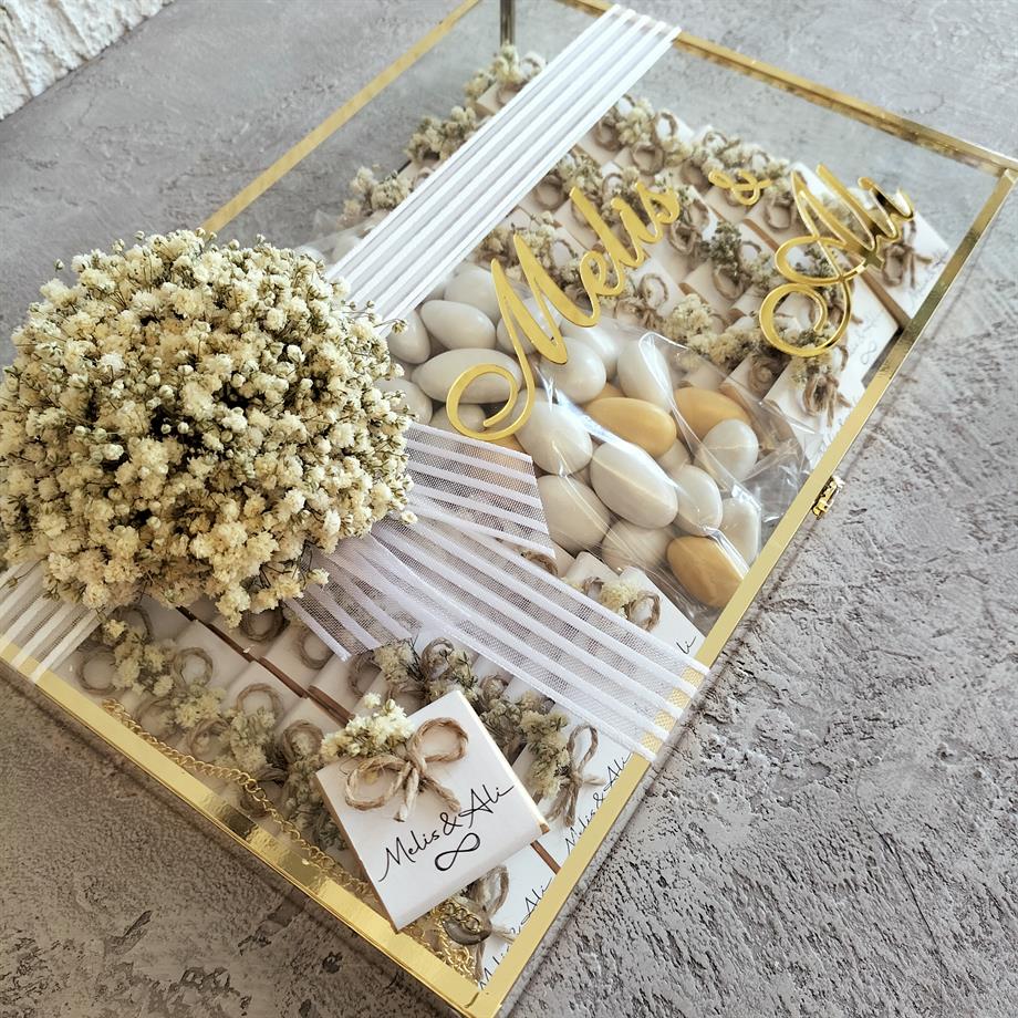 Kutulu Çiçek ve Çikolata