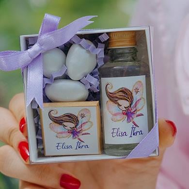 Lila Konsept Bebek Hediyelik Set