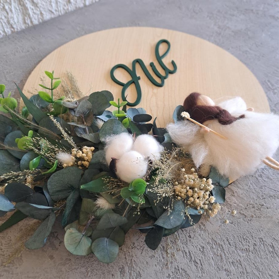 Okaliptus ve Pamuk Model Kapı Süsü