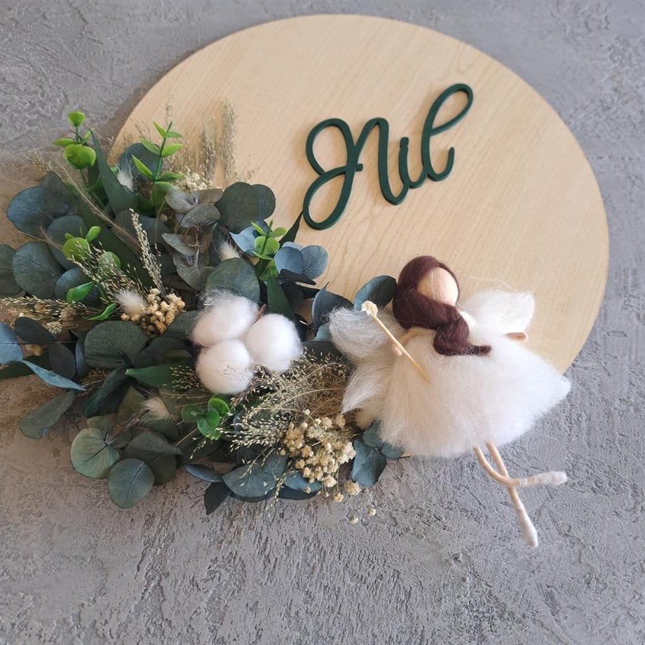 Okaliptus ve Pamuk Model Kapı Süsü