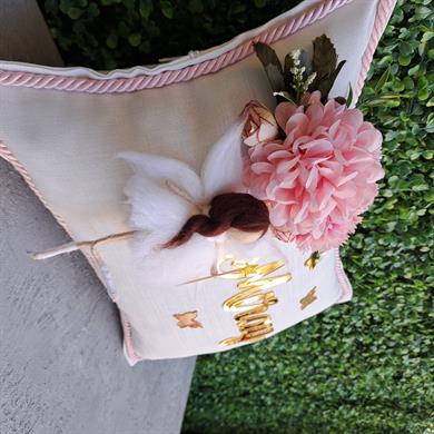 Çiçekli Bebek Yastığı