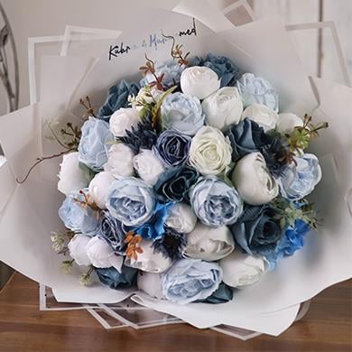 Mavi Tonlar İsteme Çiçeği