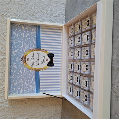 Papyonlu Erkek Bebek Çikolatası