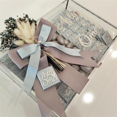 Pleksili Nişan Çikolatası