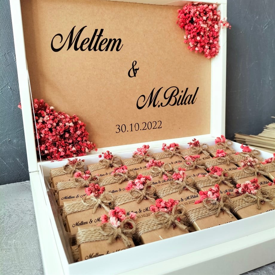 İsimli Nişan Çikolatası