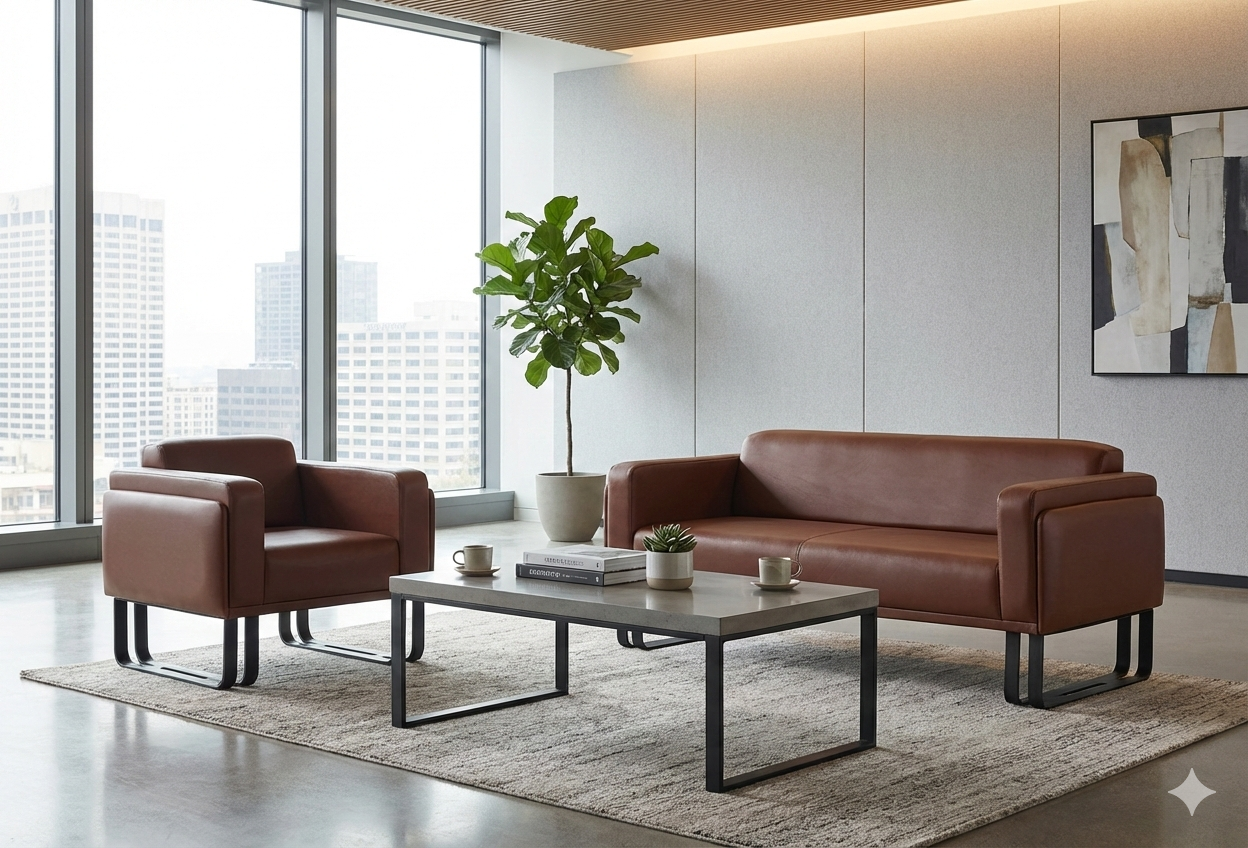 3+1+1 Enox Premium Ofis Oturma Grubu