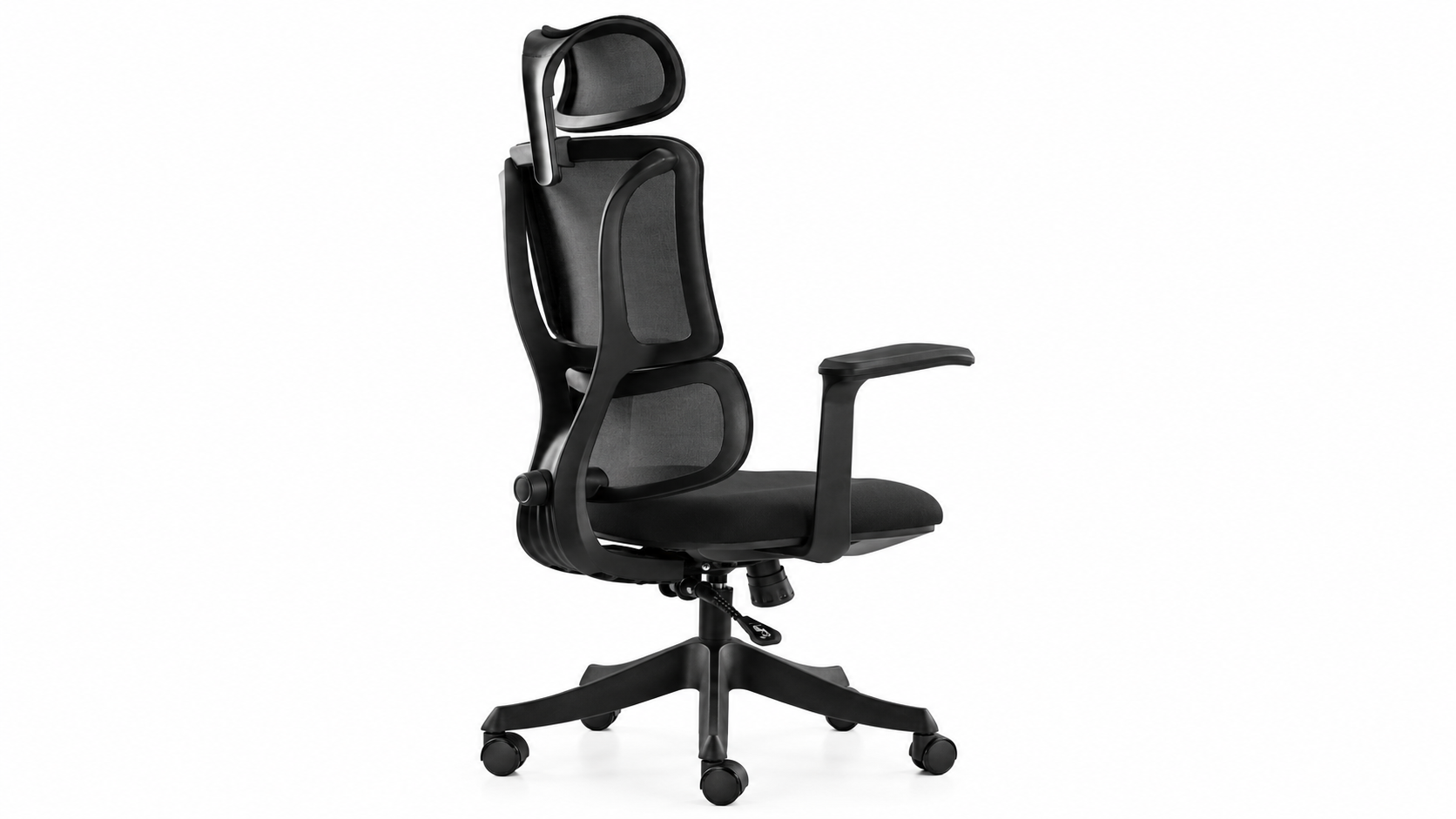 Fank 3 Çalışma Koltuğu | Ergonomik Fileli Sırt, Sabit Kol, Çift Kollu Mekanizma, Plastik Ayak