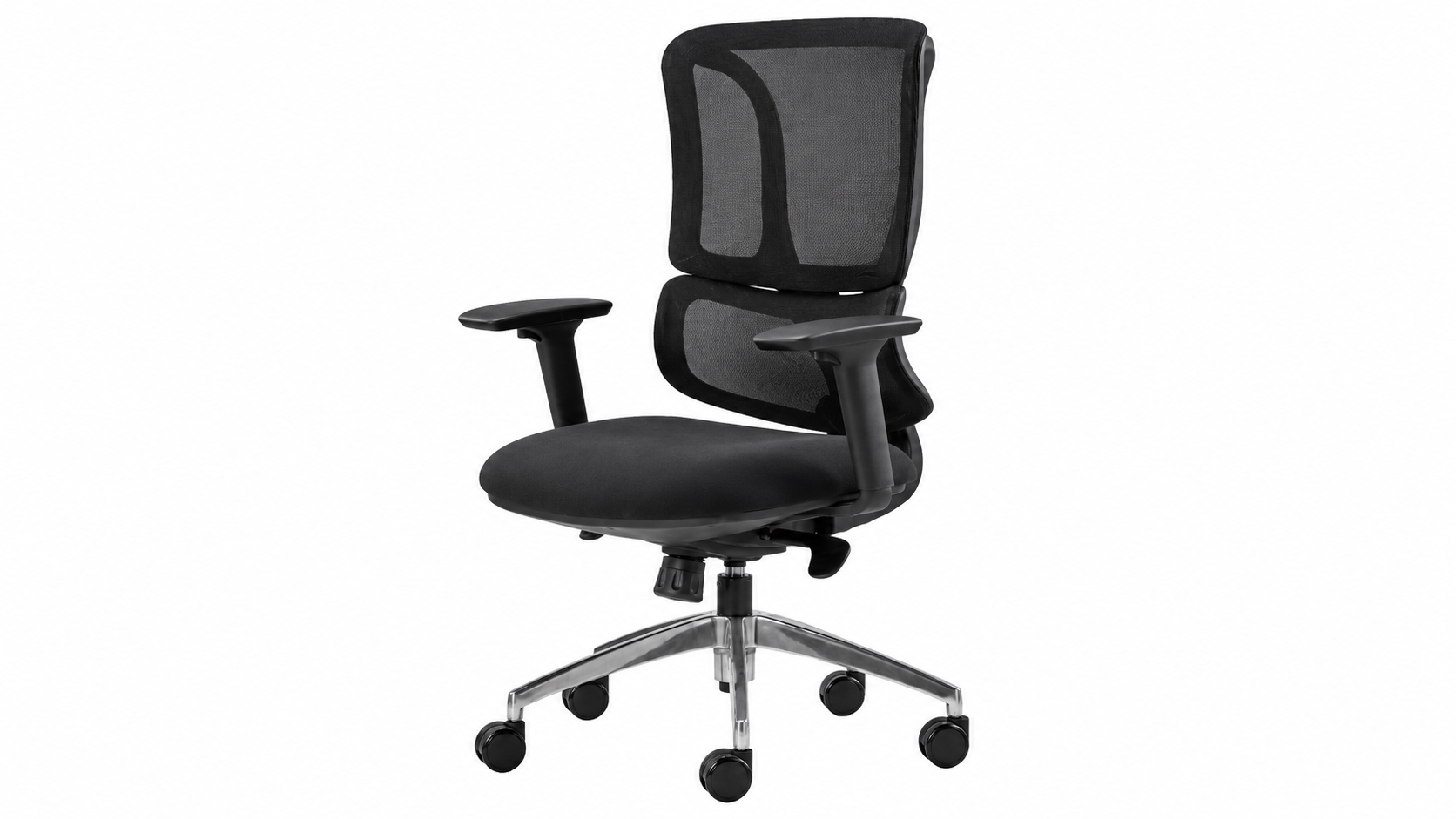 Fank 1 Ergonomik Fileli Çalışma Koltuğu | 3D Kolçak, Senkron Mekanizma, Alüminyum Ayak
