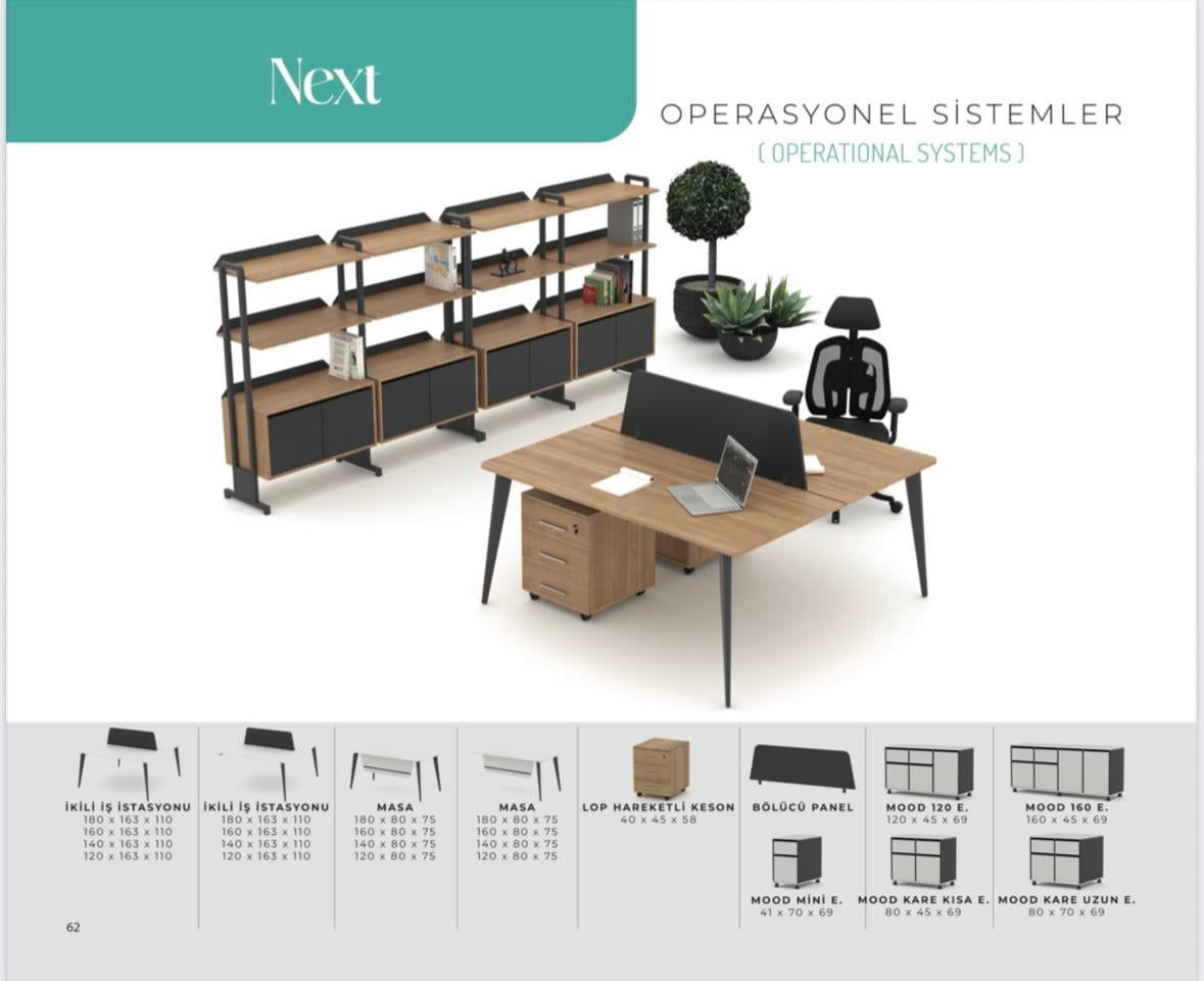 Next Work Statıon Ofis İş İstasyonu