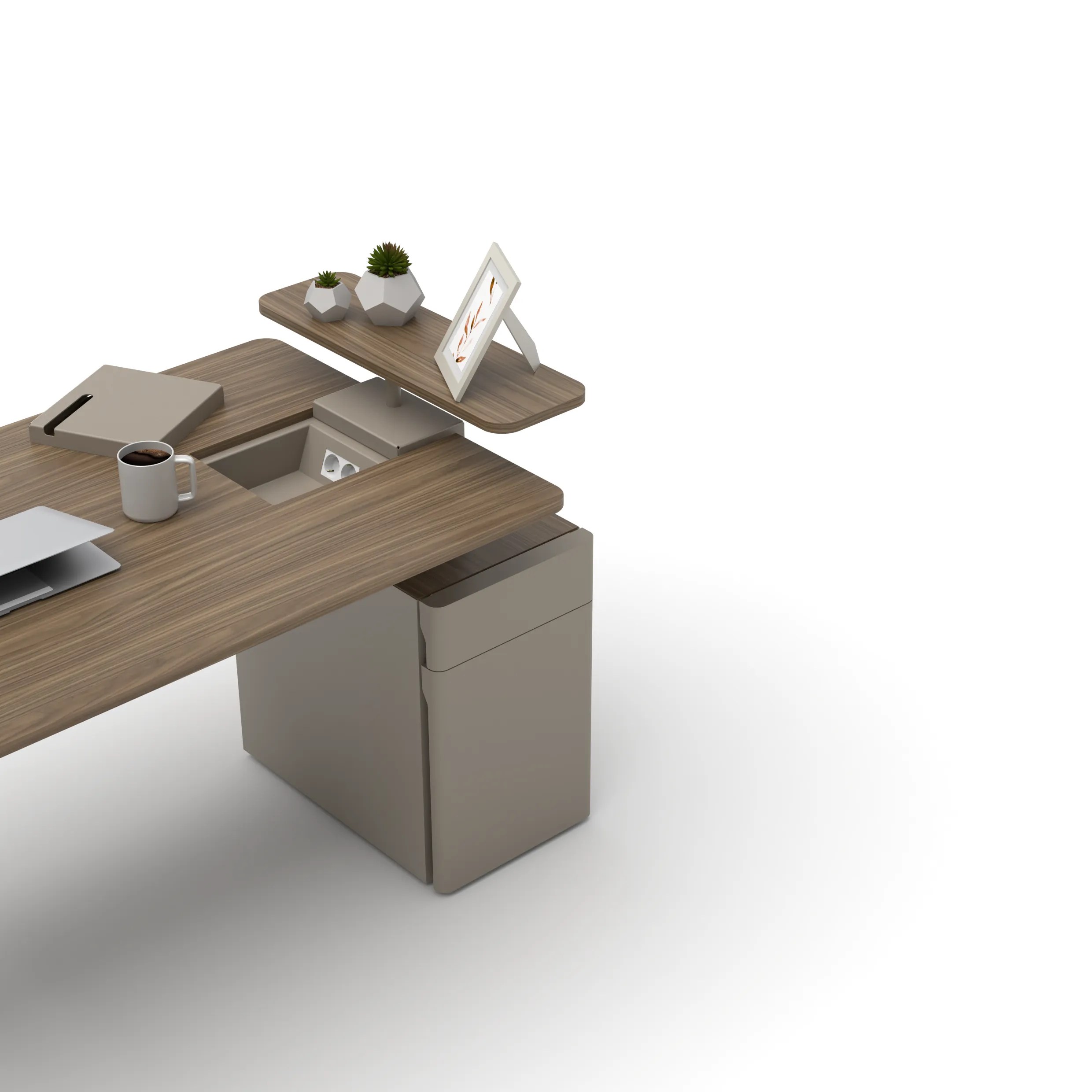 Pros Ara Yönetici Takımı | Modern ve Minimalist Yönetici Ofis Mobilyası