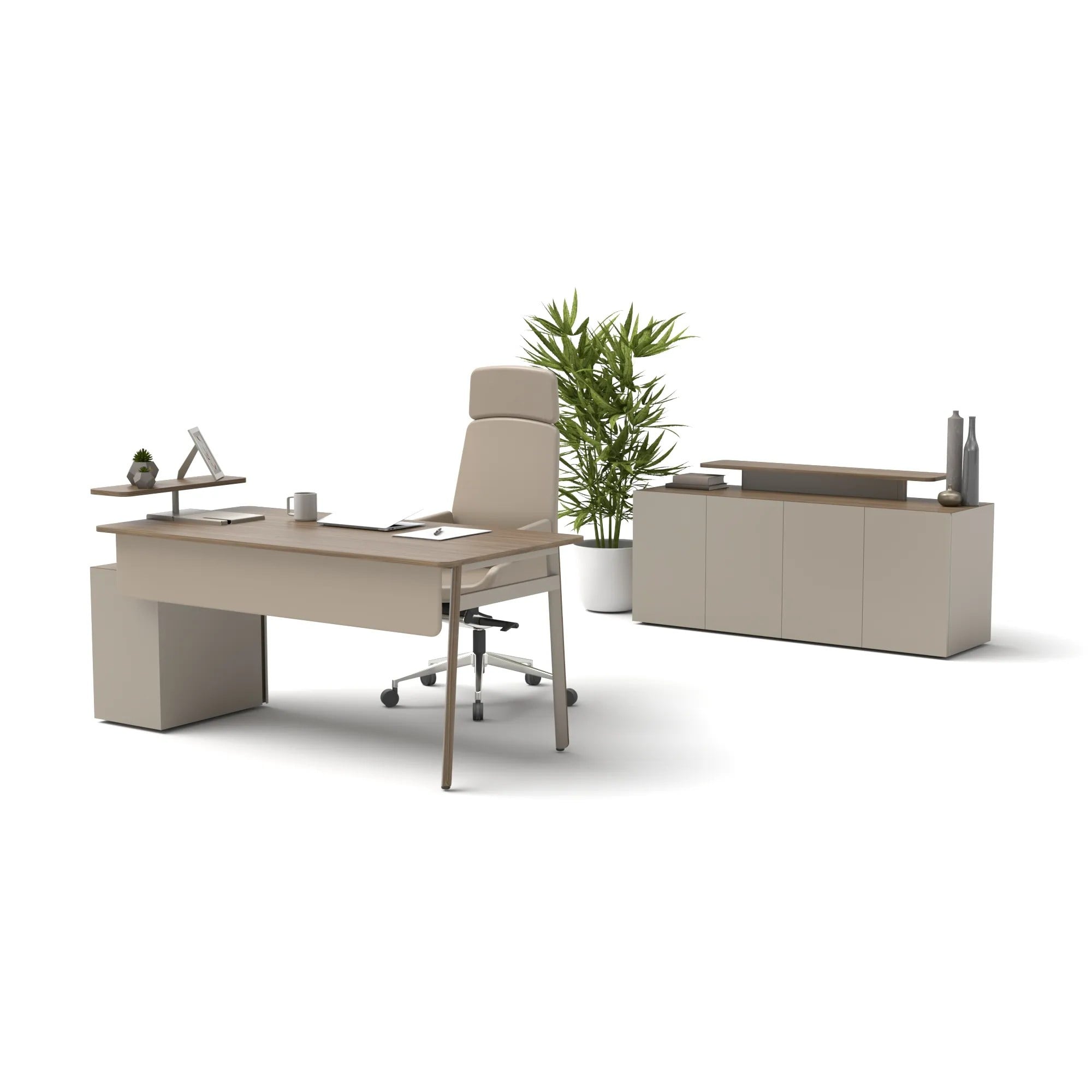 Pros Ara Yönetici Takımı | Modern ve Minimalist Yönetici Ofis Mobilyası