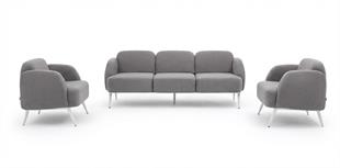 3+1+1 Lucy Modern Ofis Oturma Grubu – Bekleme ve Lobi Kanepe Serisi