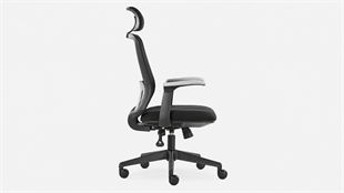 Belle 3 Yönetici Koltuğu | Ergonomik Fileli, Ayarlanabilir Başlık ve Bel Destekli, Çift Kollu Tilt Mekanizmalı