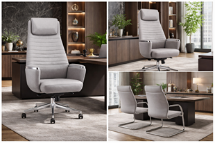 Diamond Plus Yönetici Koltuğu – Premium Deri, Krom Detaylı, Ergonomik Ofis Koltuğu