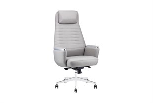 Diamond Plus Yönetici Koltuğu – Premium Deri, Krom Detaylı, Ergonomik Ofis Koltuğu