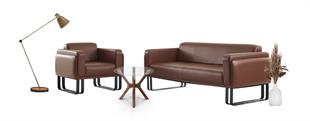 2+1+1 Enox Premium Ofis Oturma Grubu