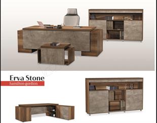 Erva Stone Yönetici Masa Takımı