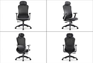 Ferrara Tam Ergonomik Kumaş Yönetici ve Ofis Koltuğu - Siyah (İthal Seri)