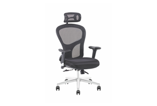 Force İthal Premium Yönetici Koltuğu | Ergonomik File Sırt & Alüminyum Ayak