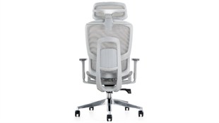 Genova İthal Premium Gri Koltuk | Ergonomik Fileli Yönetici Koltuğu