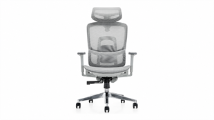 Genova İthal Premium Gri Koltuk | Ergonomik Fileli Yönetici Koltuğu