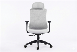 Lucca İthal Ergonomik Yönetici Koltuğu | Siyah Gövde & Gri Kumaş