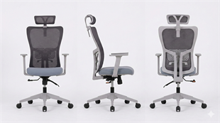 Lumbar Yönetici Koltuğu- Gri