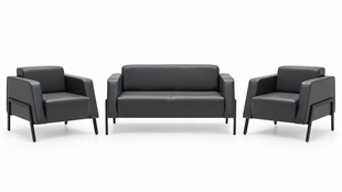 Malvin 2+1+1 Modern Ofis Oturma Grubu | Bekleme ve Karşılama Koltuk Takımı