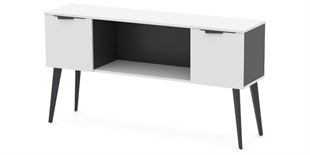 Next Modern Yönetici Ofis Takımı | 180 cm Masa, Kitaplık ve Etajerli Takım