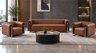 Owami 3+1+1 Premium Ofis Oturma Grubu | Modern Deri Kanepe Takımı
