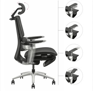 Plus İthal Premium Yönetici Koltuğu | Ergonomik File Sırt & Ayarlanabilir Mekanizma