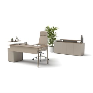 Pros Ara Yönetici Takımı | Modern ve Minimalist Yönetici Ofis Mobilyası