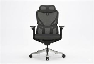 Rimini Premium Siyah Ergonomik Yönetici Koltuğu | 3D Hareketli Kolçak & Alüminyum Ayak