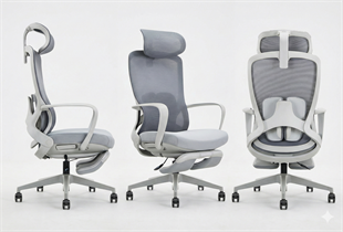 Siena Grey Ayak Uzatmalı İthal Ergonomik Yönetici Koltuğu