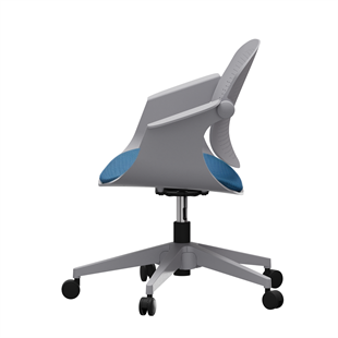 Sisa Modern Çalışma Koltuğu | Ergonomik, Tekerlekli, Renk Seçenekli Ofis Sandalyesi - Mavi