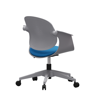 Sisa Modern Çalışma Koltuğu | Ergonomik, Tekerlekli, Renk Seçenekli Ofis Sandalyesi - Mavi