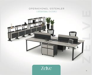 Zelve Work Statıon Ofis İş İstasyonu