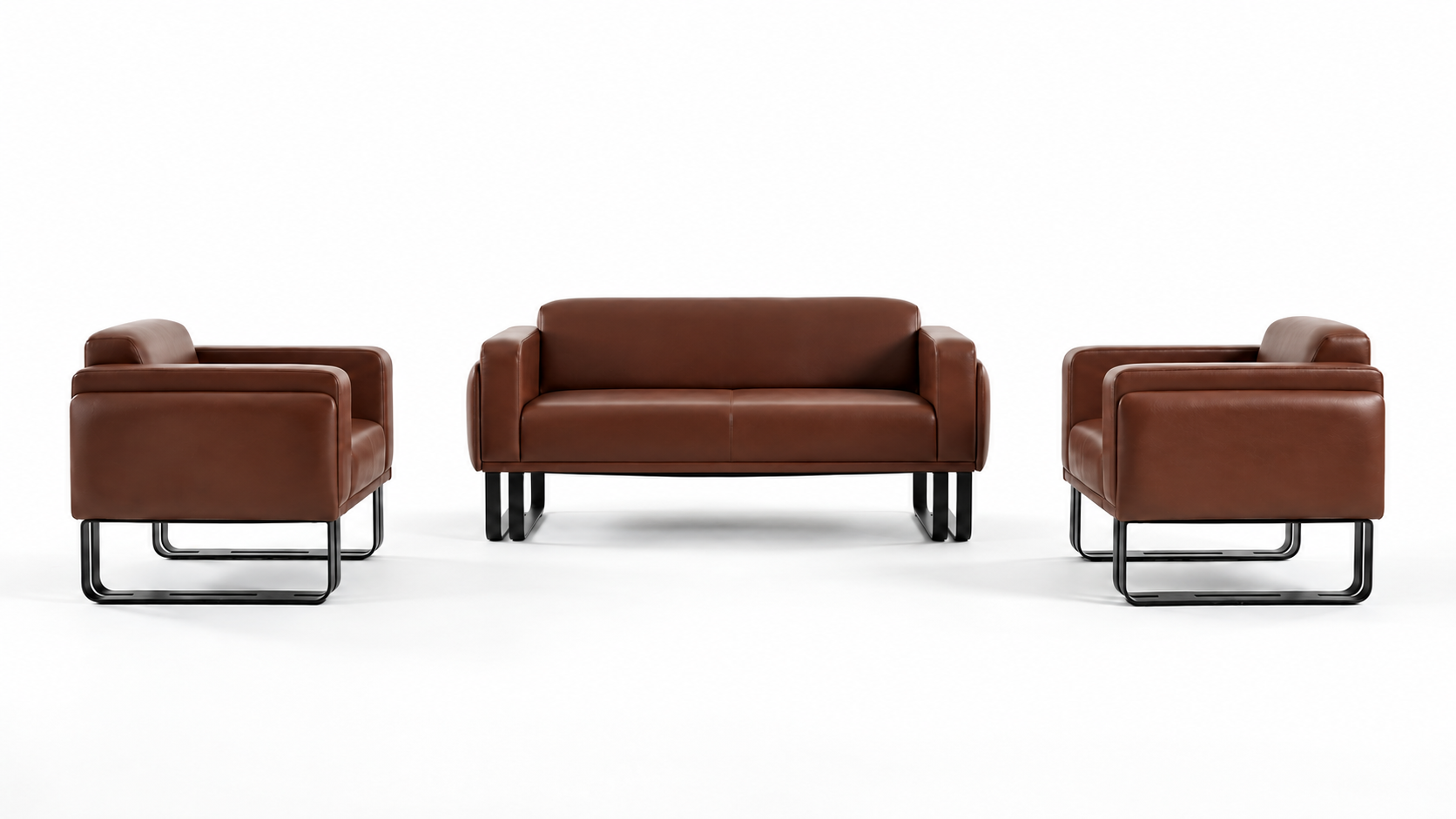 2+1+1 Enox Premium Ofis Oturma Grubu