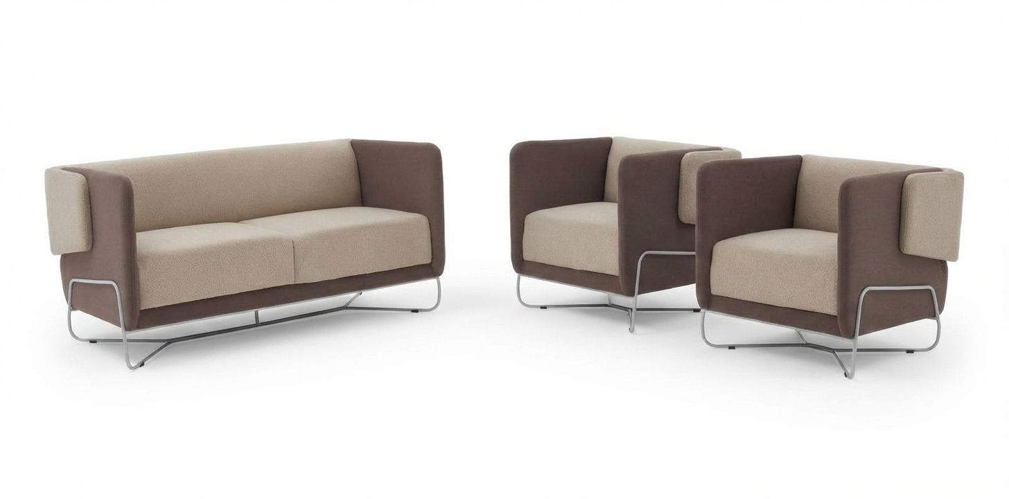 2+1+1 Yena Ofis Oturma Grubu - Modern Bekleme ve Karşılama Takımı