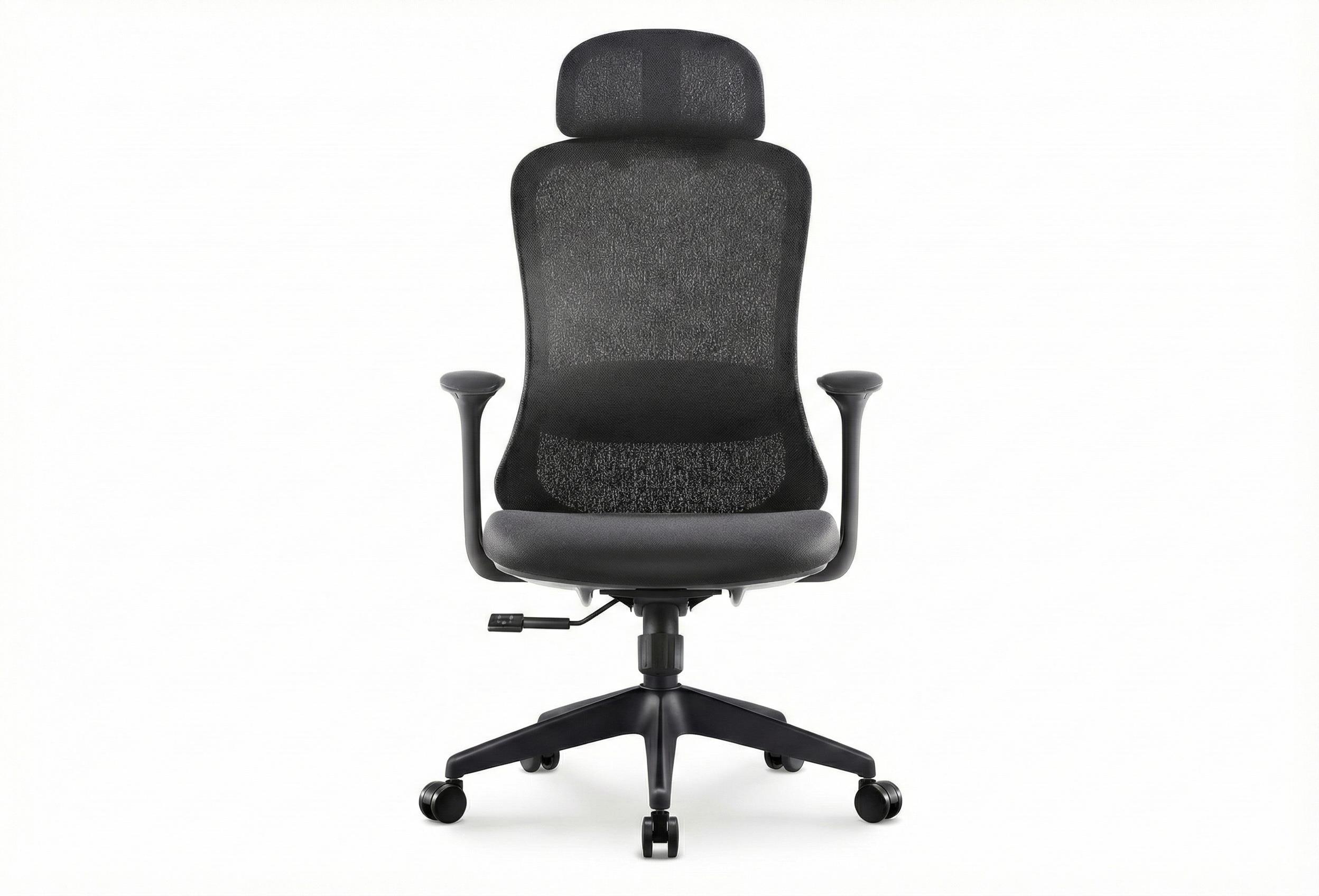 Ferrara Tam Ergonomik Kumaş Yönetici ve Ofis Koltuğu - Siyah (İthal Seri)