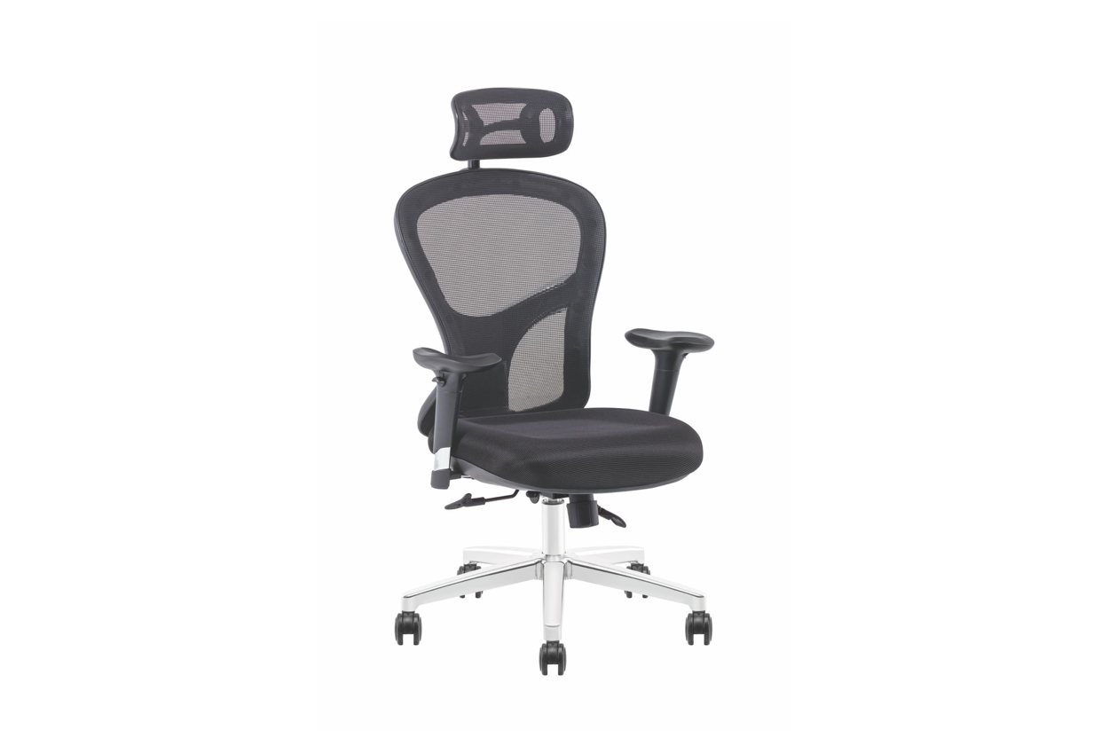 Force İthal Premium Yönetici Koltuğu | Ergonomik File Sırt & Alüminyum Ayak