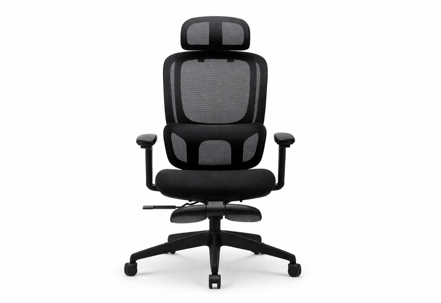 Smart Ergonomik Yönetici Koltuğu | 3D Kol Ayarlı, Ayak Uzatmalı, File Sırt