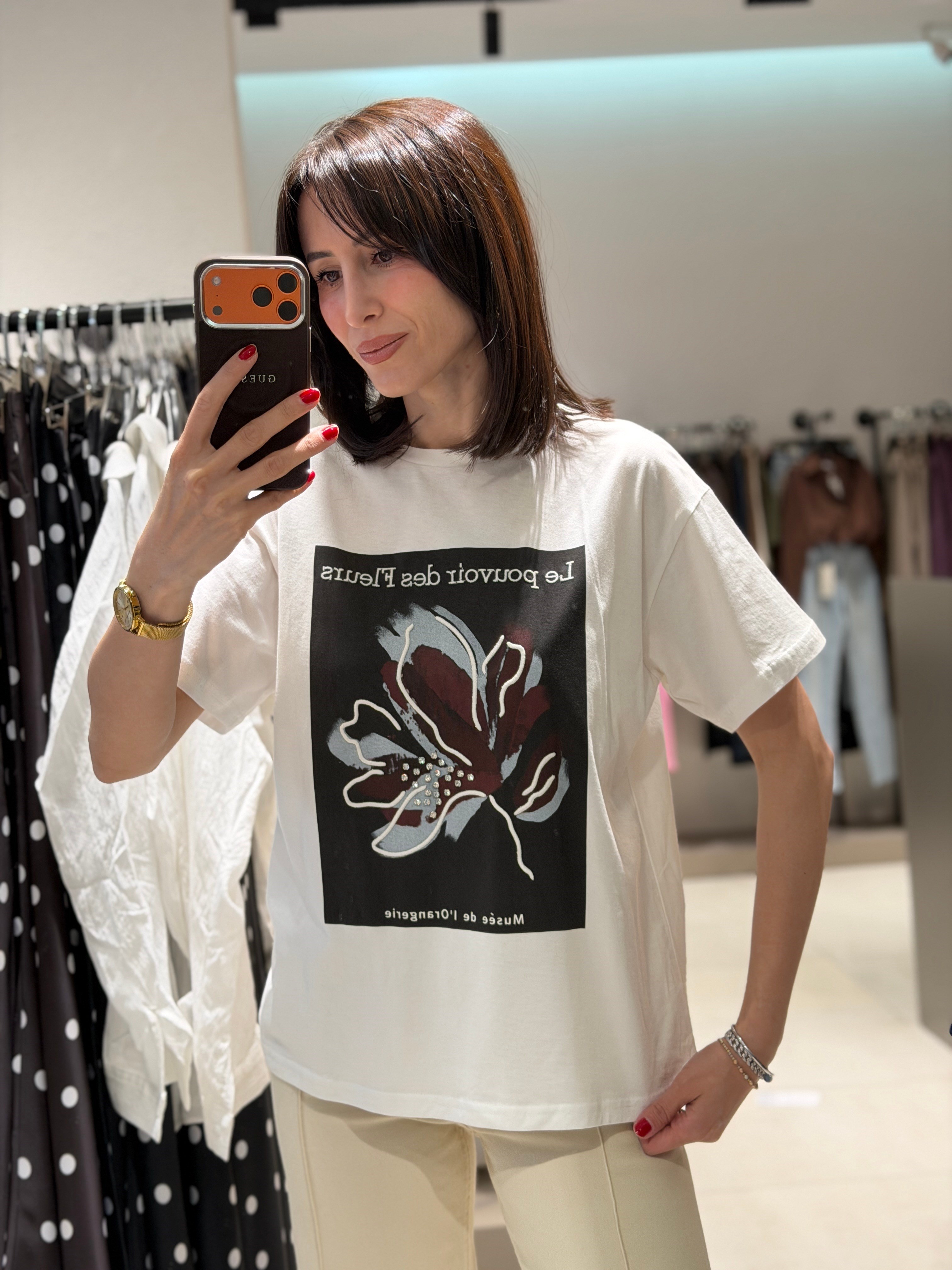 Baskılı Tshırt KAHVE