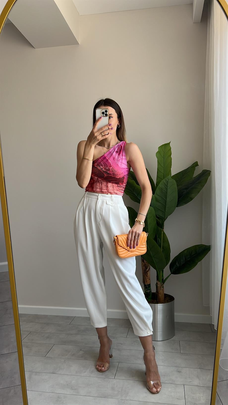 Batik Desen Tül Bluz