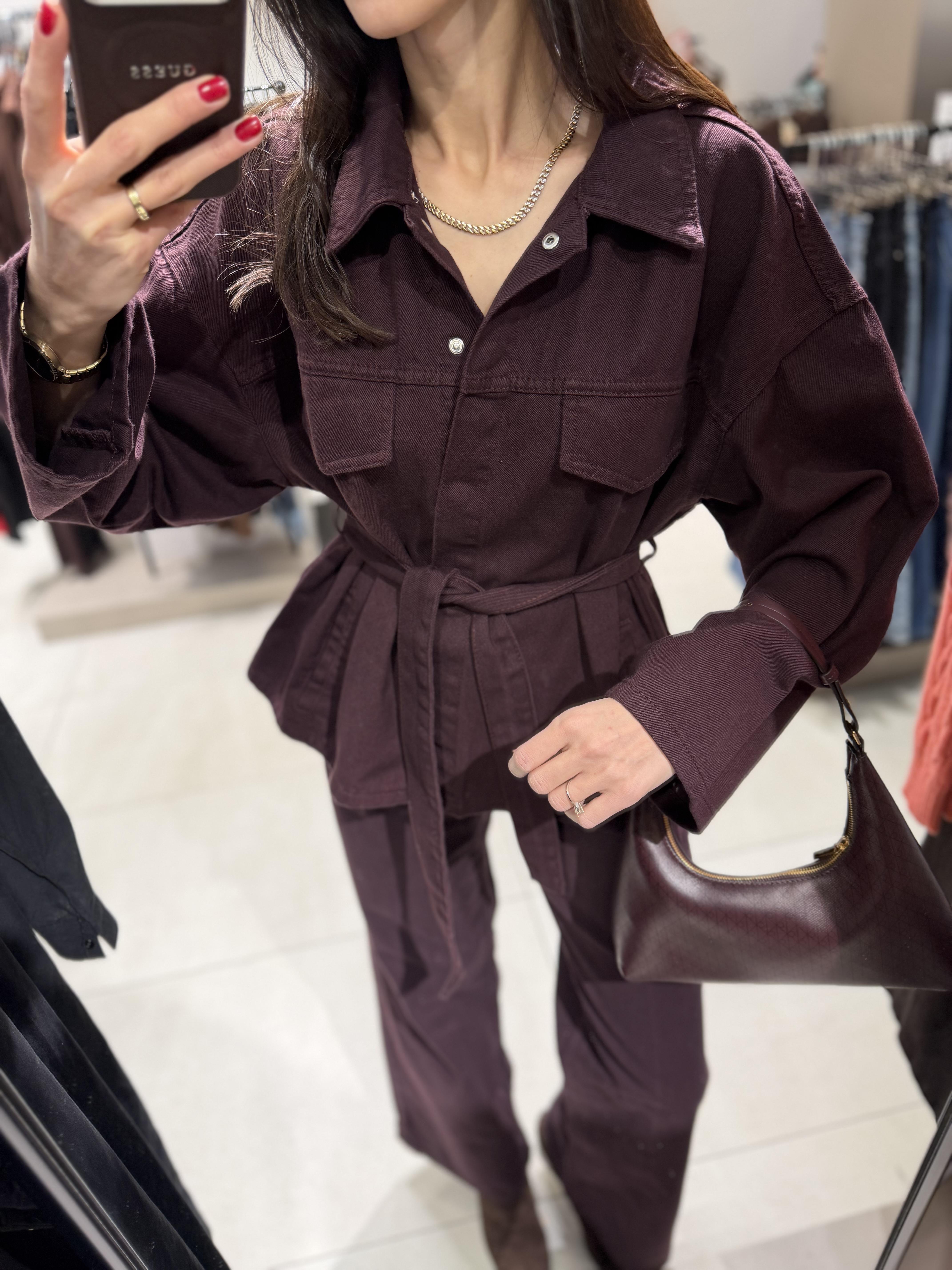 BELİ KUŞAKLI JEAN TAKIM MÜRDÜM