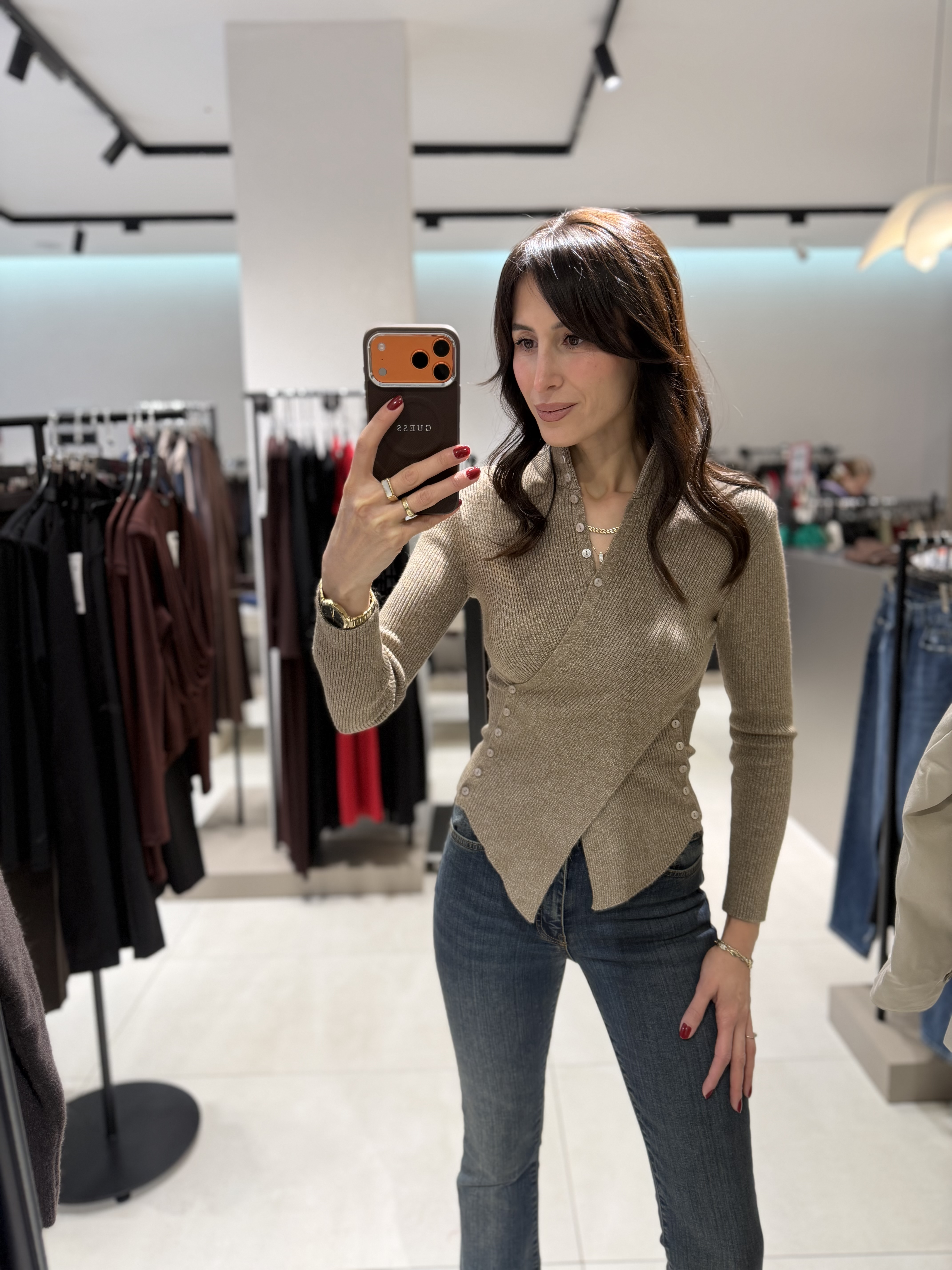 ÇAPRAZ DÜĞMELİ TRİKO VİZON