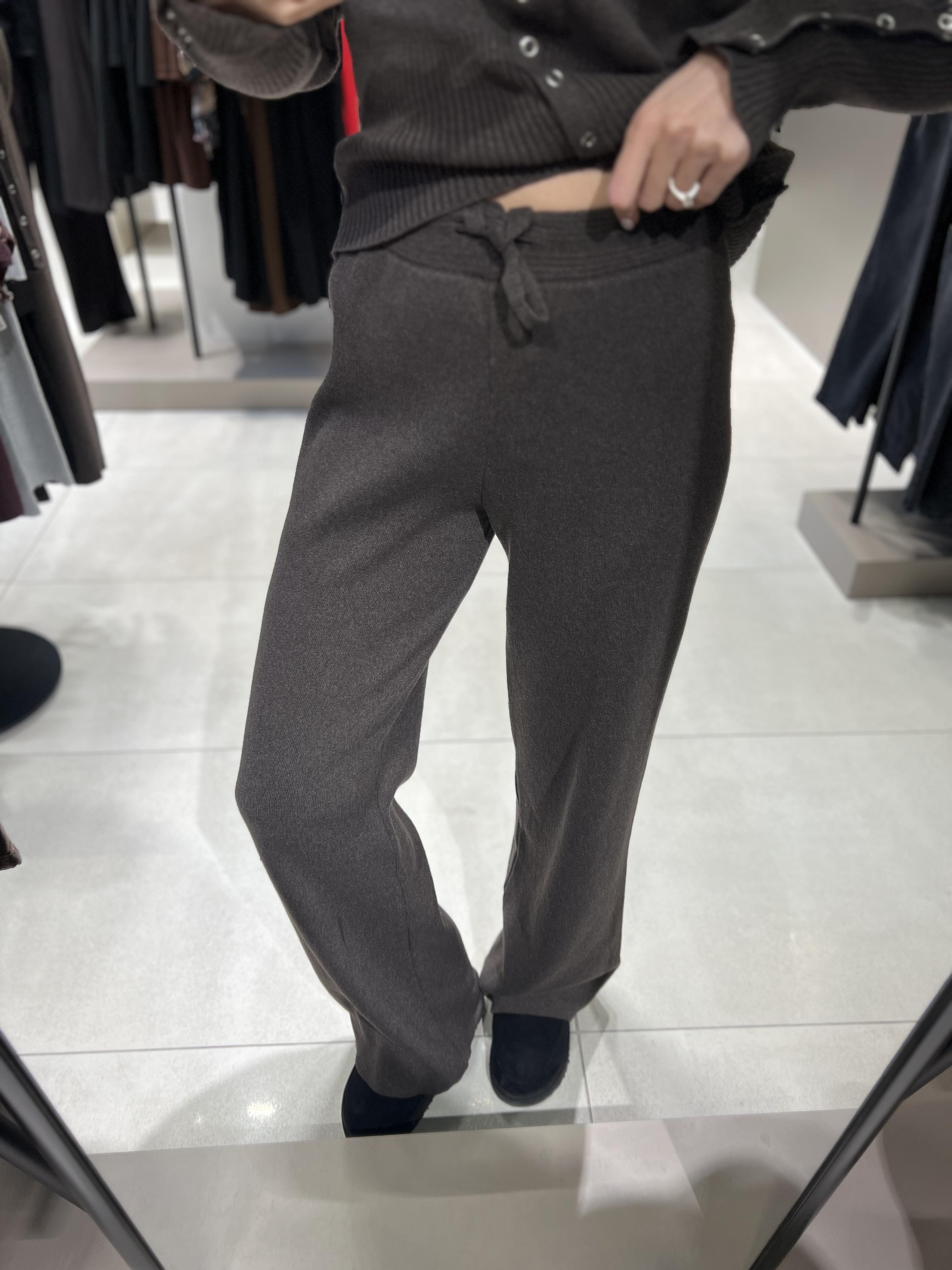 Çıt Çıt Detay Triko Takım KAHVE